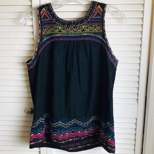 ANTHROPOLOGIE SLEEVELESS/BABY DOLL STYLE TOP